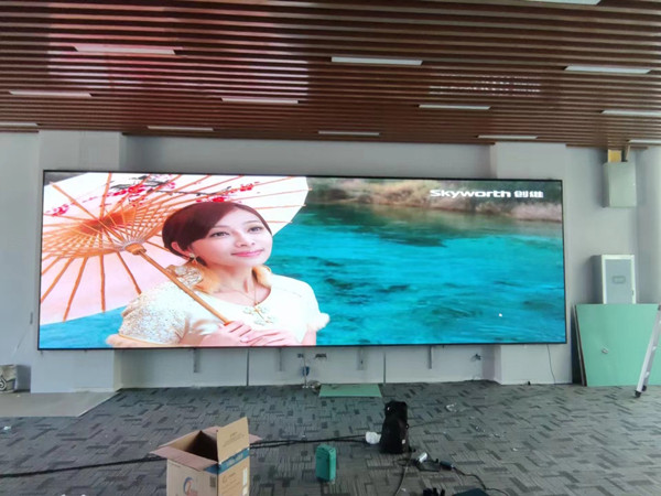 怀化P1.53led小间距屏安装案例